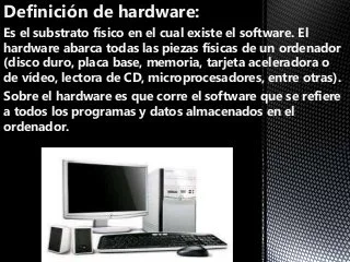 creacion del hardware