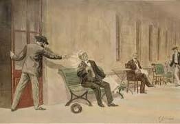 Assassinat del president del govern Cánovas deel Castillo.