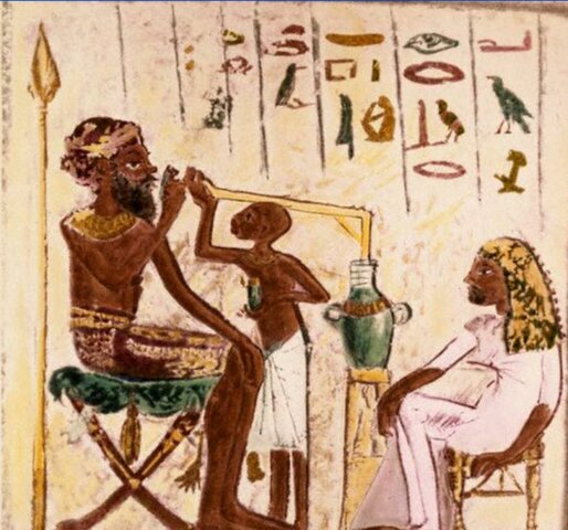 Produção de pão e cerveja