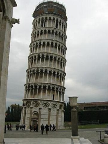 I went to Pisa