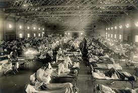 the beginning of the Spanish flu epidemic