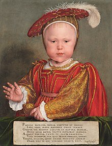 Birth of his third child : Edward Tudor