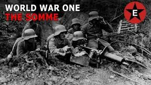 The battle of the Somme