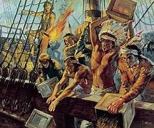 The Boston tea party