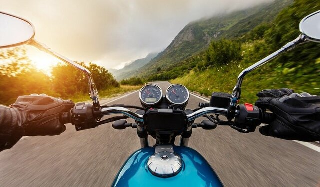 I learned to ride a motorcycle