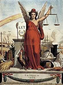 The fist Spanish republic