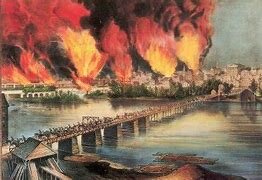 The Burning Of Richmond Virgina