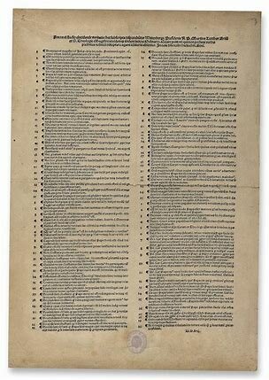the Ninety Five Theses
