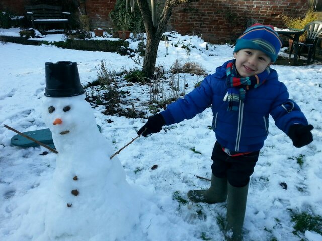 Primera vegada a la neu