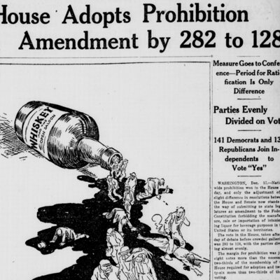 Timeline: 18th Amendment 1874-1933