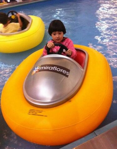 Estuve manejando en un supermercado