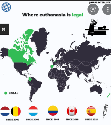 Legalización en algunos países