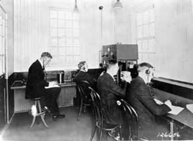 Radio Broadcasting Begins