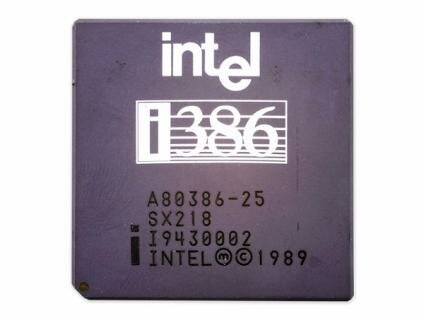 El Intel 80386