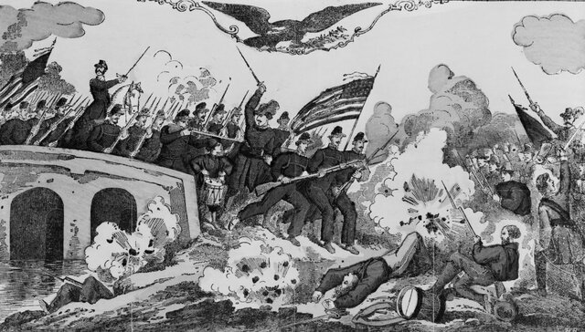 The battle of Antietam
