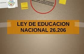 Ley de Educación Nacional 26.206