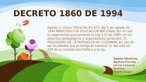 Decreto 1860 de 1994