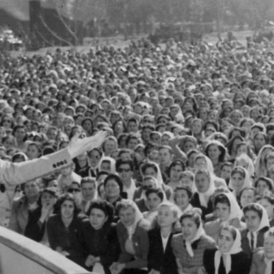 Timeline: Vida política de Eva Perón y accionar del Partido Peronista Femenino