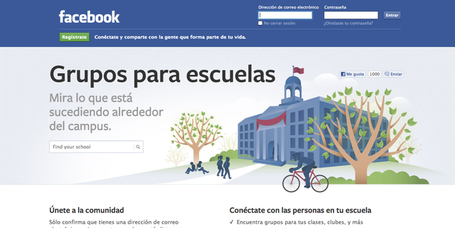 creación de mi perfil en Facebook