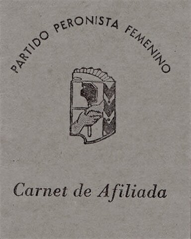 Paso del nombre "Movimiento Peronista Femenino" a "Partido Peronista Femenino"