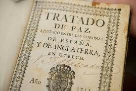 Firma del tratado de Utrecht