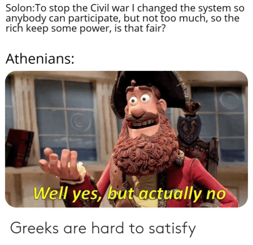 Solon kehtestas mõõduka riigikorra