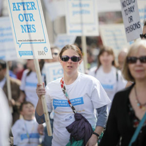 Protests step up over 'doomsday' NHS reforms
