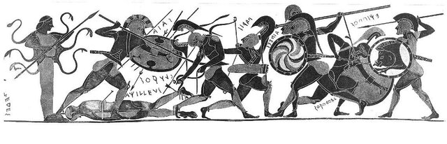 u 1200 eKr paljud Kreeka lossid purustati