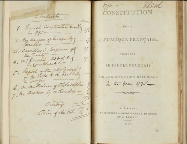 CONSTITUCIÓN DE 1795