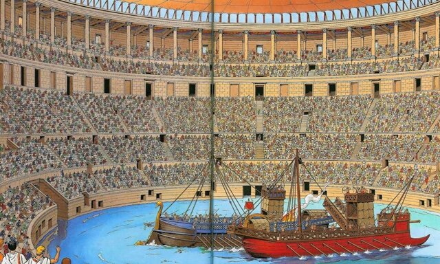 1º NAUMÀQUIA A ROMA