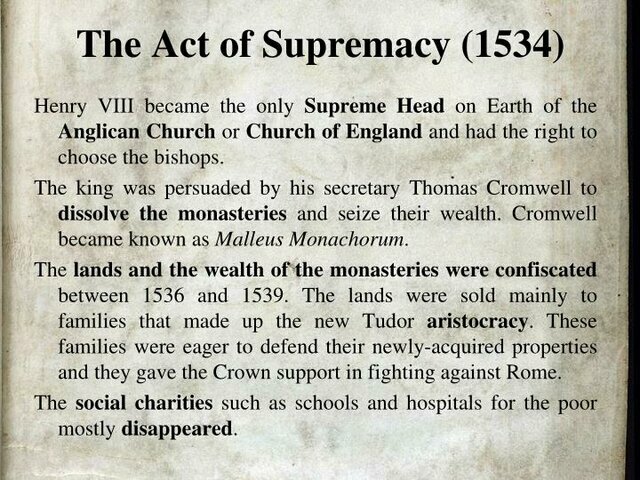Act Of Supremacy