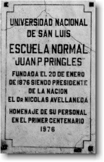 Creacion de la escuela ENJPP