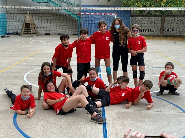 Vaig començar a fer voley