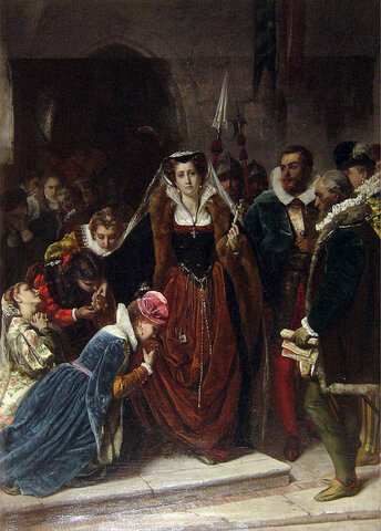 The execution of Mary Queen of Scots
