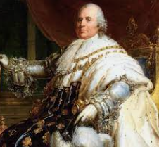 Inicio del reinado de Luis XVIII en Francia