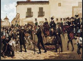 Sublevación militar del General Riego en Cabezas de San Juan e inicio del Trienio Liberal en España.