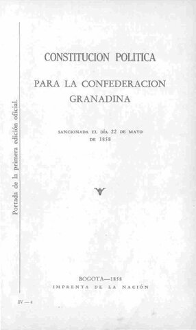 Constitución de 1858