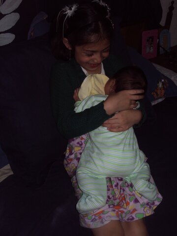 Nacimiento de mi hermana.