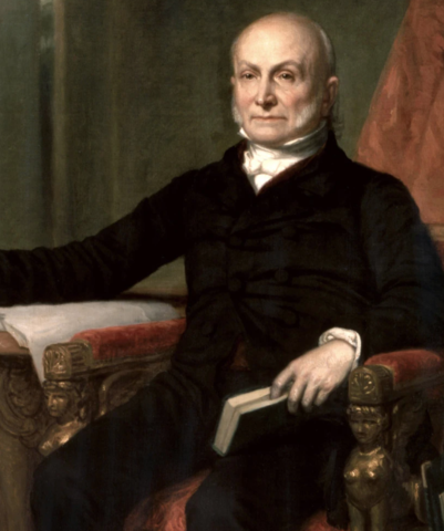 John Quincy Adams elected for president of the U.S