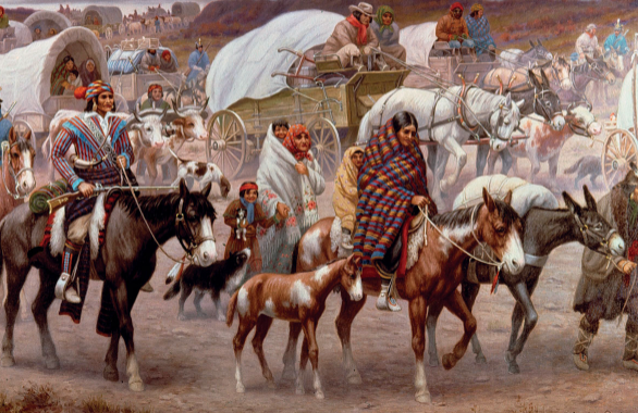 The Indian Removal Act is established by president Andrew Jackson