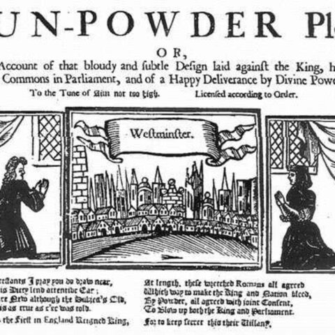 Gunpowder Plot failed in England