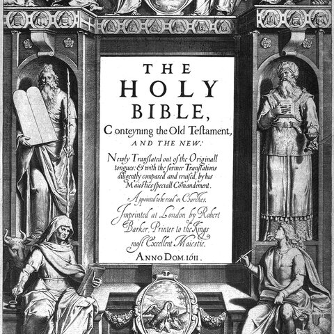 The King James Version of the Bible is completed