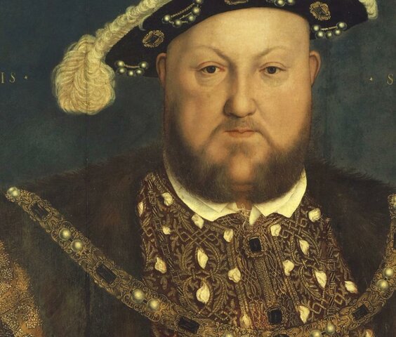 DEATH OF KING HENRY VIII(begin reign of king EDWARD i)