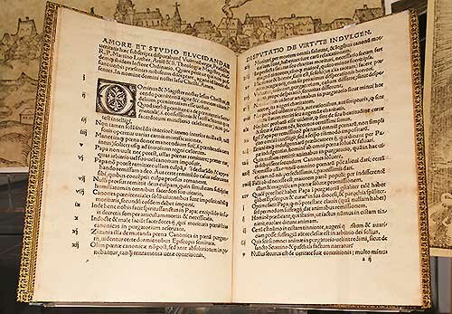 The Ninety-five theses by Martin Luther