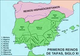 División de Al-Ándalus en taifas