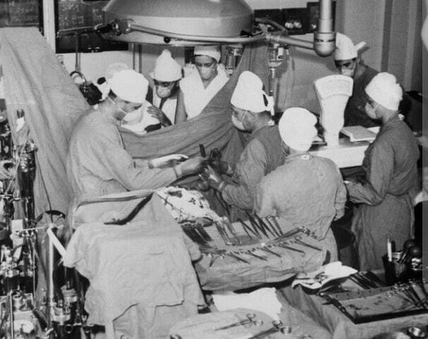 primer trasplante de corazón humano.