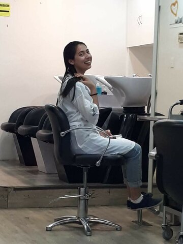 Doné mi cabello nuevamente