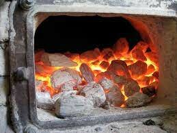 coal burning oven