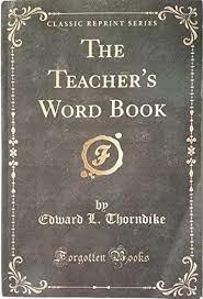 The Teacher's Word Book