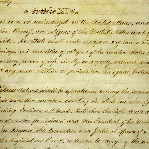 Reconstruction: 14th Amendment